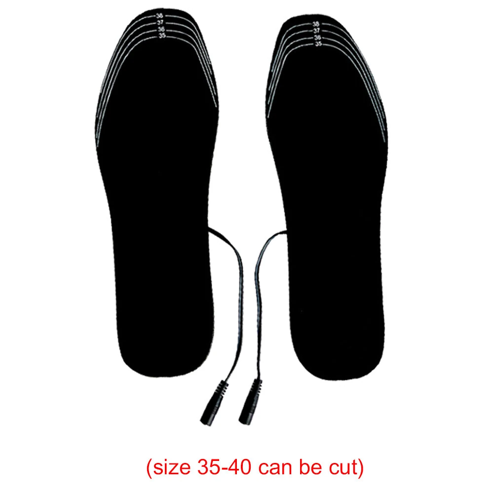 TENGOO 1 Pair EVA Unisex Electric Heated Insoles Wireless Remote Control Thermal Rechargeable Smart Heating Warm Pad for Winter Sports — view 9