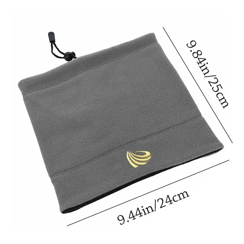 TENGOO 1pc Winter Neck Gaiter Hat For Men And Women Camping Fleece Neck Gaiter Ski Tube Scarf Snowboard Half Face Mask Face Cover Men Women Outdoor Cold Proof Neck Winter — view 9