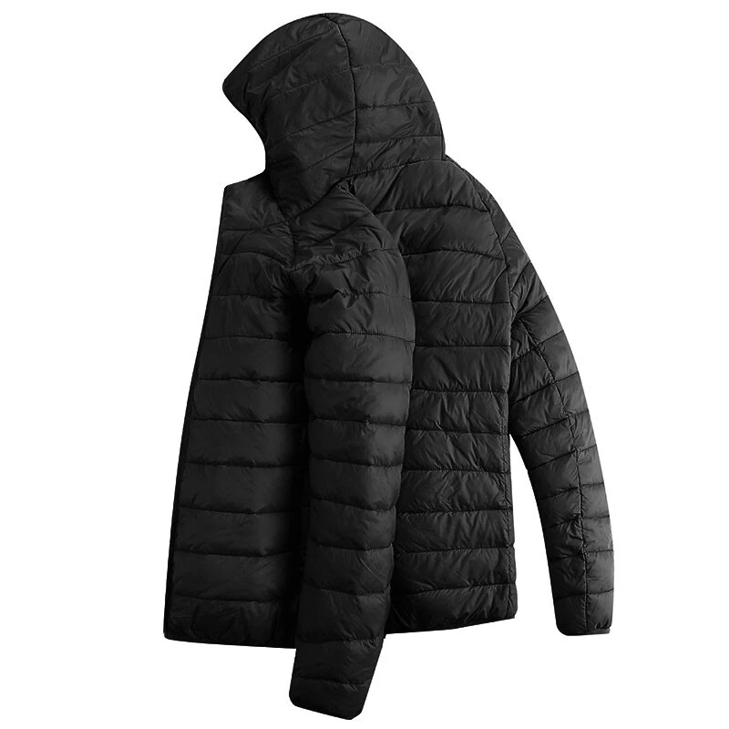 TENGOO 9 Zones Smart Electric Heated Jacket - 60s Fast Heating, USB Charging, Warm Outdoors Sports Thermal Coat Clothing Cotton Jacket — view 3