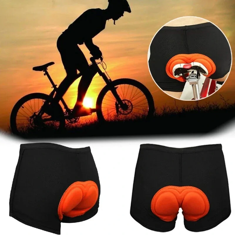 TENGOO Cycling Shorts Breathable Shockproof Comfortable Underpants Sponge Gel 3D Padded Cycling Pants for Bicycle Motorcycle — view 2