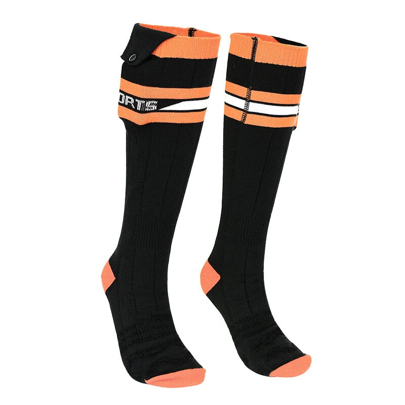 TENGOO Heated Long Socks, Battery Life Up To 65°C, Warm Sports Cotton Socks for Winter Outdoor Sports — view 5