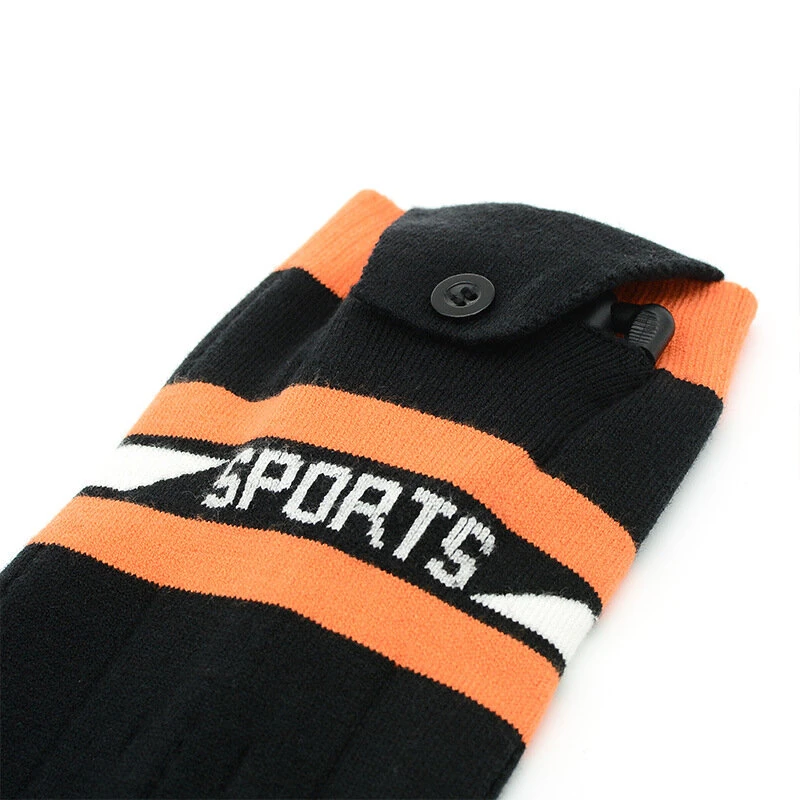 TENGOO Heated Long Socks, Battery Life Up To 65°C, Warm Sports Cotton Socks for Winter Outdoor Sports — view 7