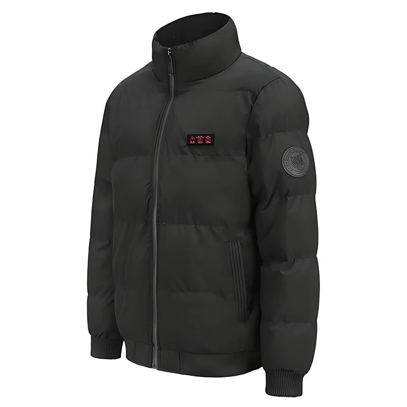 TENGOO HJ-07A Heating Jacket 7 Heated Areas Coat Jacket Three-speed Temperature Control Heated Windbreaker Thermal High Neck Coat for Winter Outdoor Sport — view 5