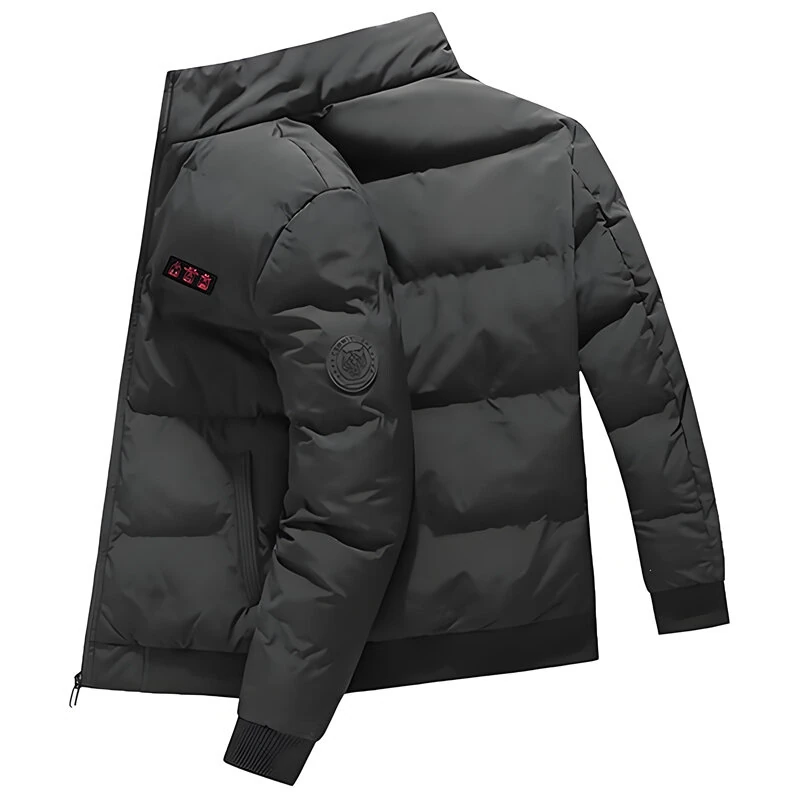 TENGOO HJ-07A Heating Jacket 7 Heated Areas Coat Jacket Three-speed Temperature Control Heated Windbreaker Thermal High Neck Coat for Winter Outdoor Sport — view 6