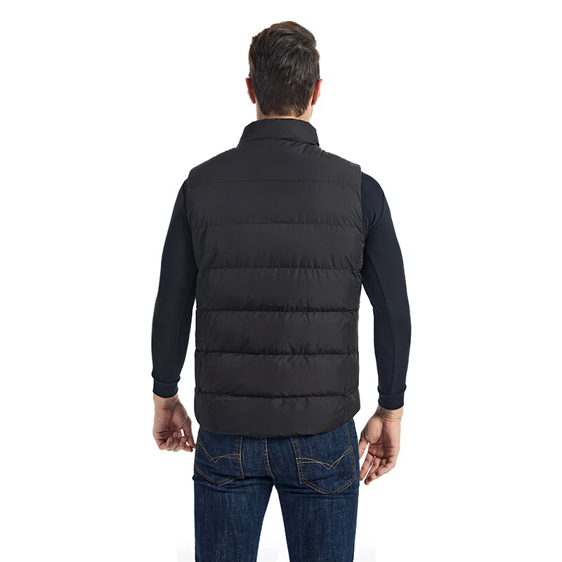 TENGOO HP-15 Uniex Heated Vest- 15 Areas Heating Temperature, with Digital Display, USB & DC Electric Thermal Clothing Winter Warm Vest Outdoor Sports Coat — view 8