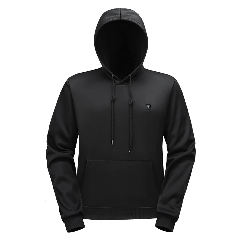 TENGOO HS05B Smart Heated Sweatshirt 5 Heating Areas Quick Heating USB Rechargeable Washable Safety Fashion Oversize Jacket for Winter Outdoors Keep Warm — view 3