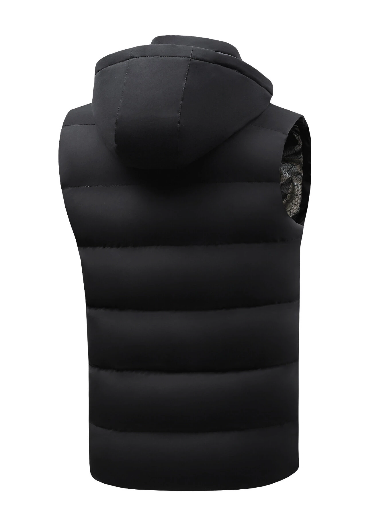 TENGOO HT-11 11 Areas Unisex Heated Hooded Vest Unisex 3-Gears Temperature Control USB Electric Thermal Vest Winter Outdoor Warm Clothing — view 6