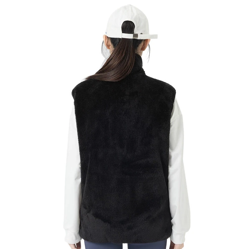 TENGOO HV-09F Heated Vest 9 Heating Areas USB Charging 3 Gear Temperature Control Coral fleece Windproof Outdoor Winter Warm Clothing — view 6