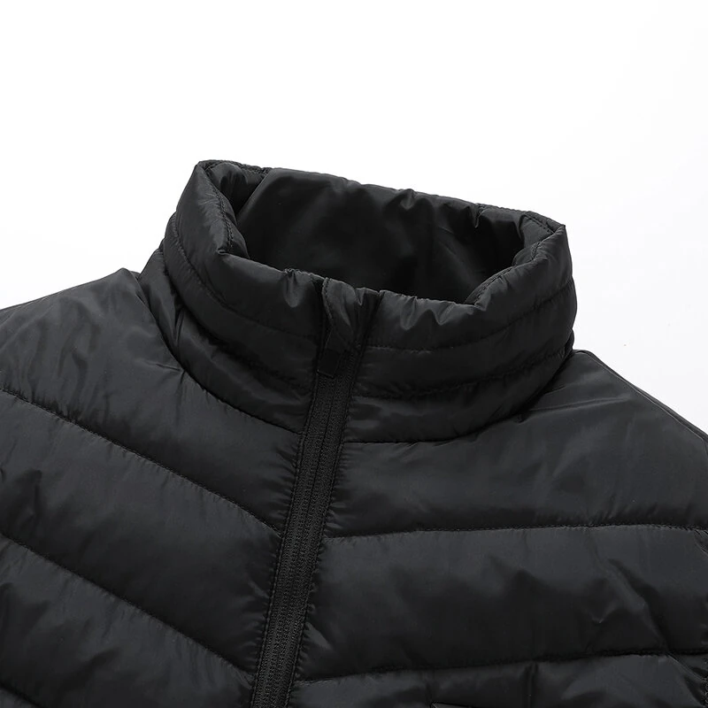 TENGOO HV-13 Electric Heated Vest - 13 Heating Areas Loose Fit for Unisex, USB Chargeable & Waterproof for Winter Outdoors — view 9