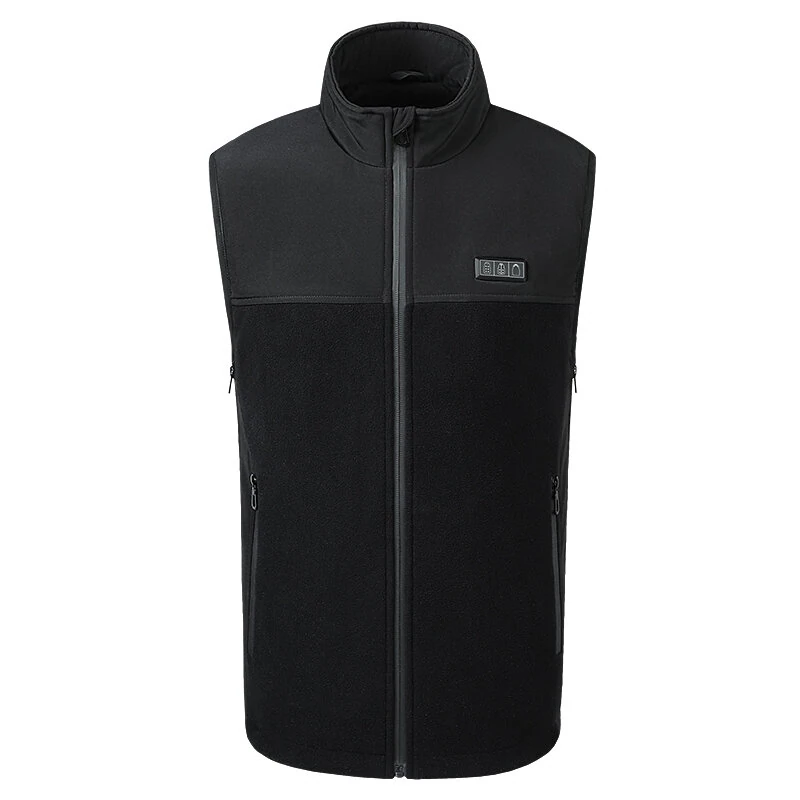 TENGOO HZ-13 13 Areas Heating Vest Zipper Adjustable Size 3-Gears Heated Jackets  USB Electric Thermal Clothing Winter Warm Vest Outdoor Heat Coat Clothing — view 9