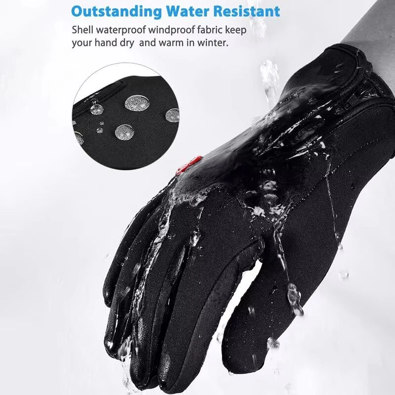TENGOO Winter Touchscreen Gloves USB Heated Gloves Men Women Warm Gloves Waterproof Windproof For Outdoor Winter Activities — view 5