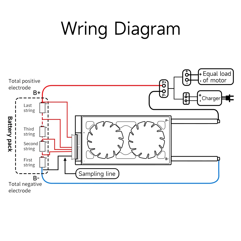 Ternary 7S 15A-250A 7-string 24V Lithium Battery Protection Board Li-ion 4.2V Inverter Outdoor Power Supply Hardware BMS — view 5