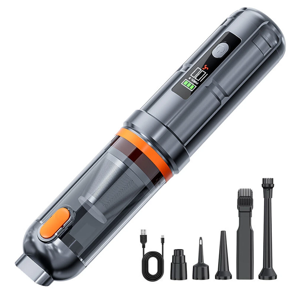 Tevorex 15000PA Handheld Vacuum Rechargeable Portable Cordless Compressed Air Duster with Brushless Motor Air Blower for Car Home — image 1