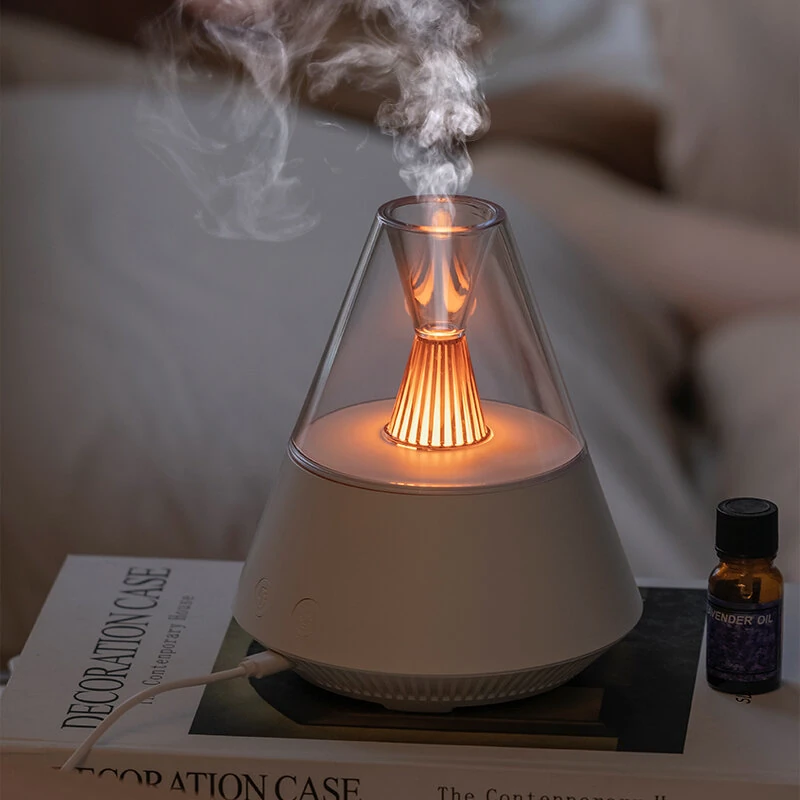 Tevorex 150ml Aroma Diffuser & Humidifier with Remote Control, USB Powered, Quiet Night Light for Bedroom & Office — view 4