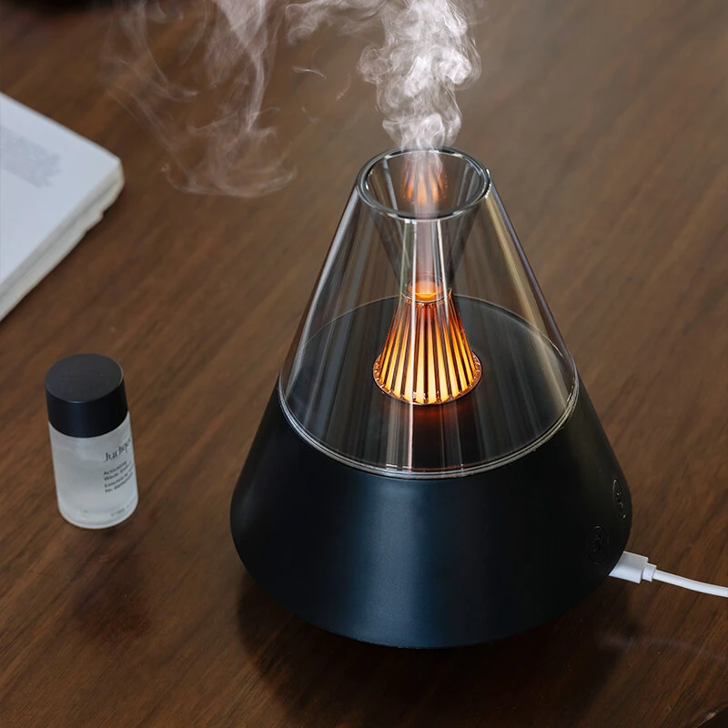 Tevorex 150ml Aroma Diffuser & Humidifier with Remote Control, USB Powered, Quiet Night Light for Bedroom & Office — view 6