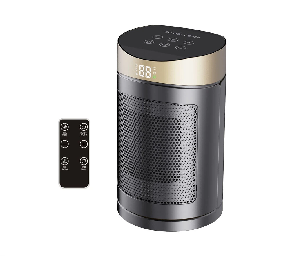 Tevorex 220V 1500W Smart Space Heater with Touch Screen & Remote Control, Automatic Temperature Control, Overheat & Tip-Over Protection for Home or Office — view 10