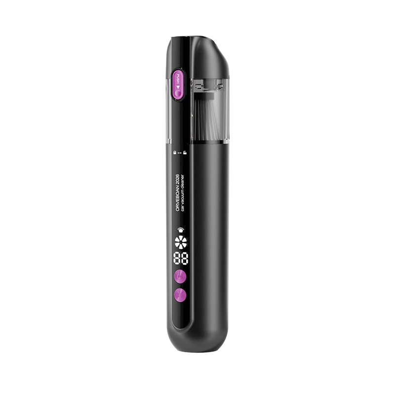 Tevorex 3 in 1 Handheld Vacuum Cleaner 15000Pa Strong Suction Two Speeds Green Light Dust Detection USB Charging Vacuum with LED Digital Display for Car Use — image 1