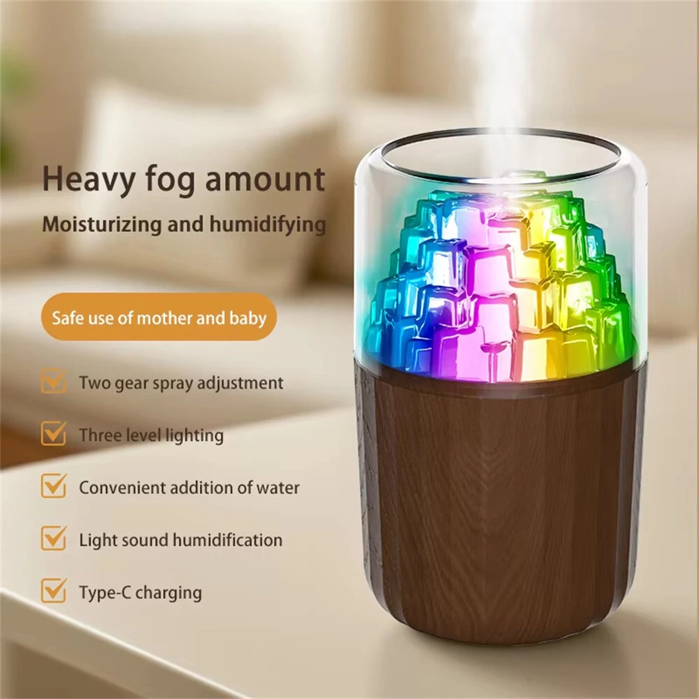 Tevorex 300ML Mini Air Humidifier USB Electric Aroma Diffuser Essential Oil Purifier Aromatherapy Mist Maker Lights For Car Home Bedroom — view 10