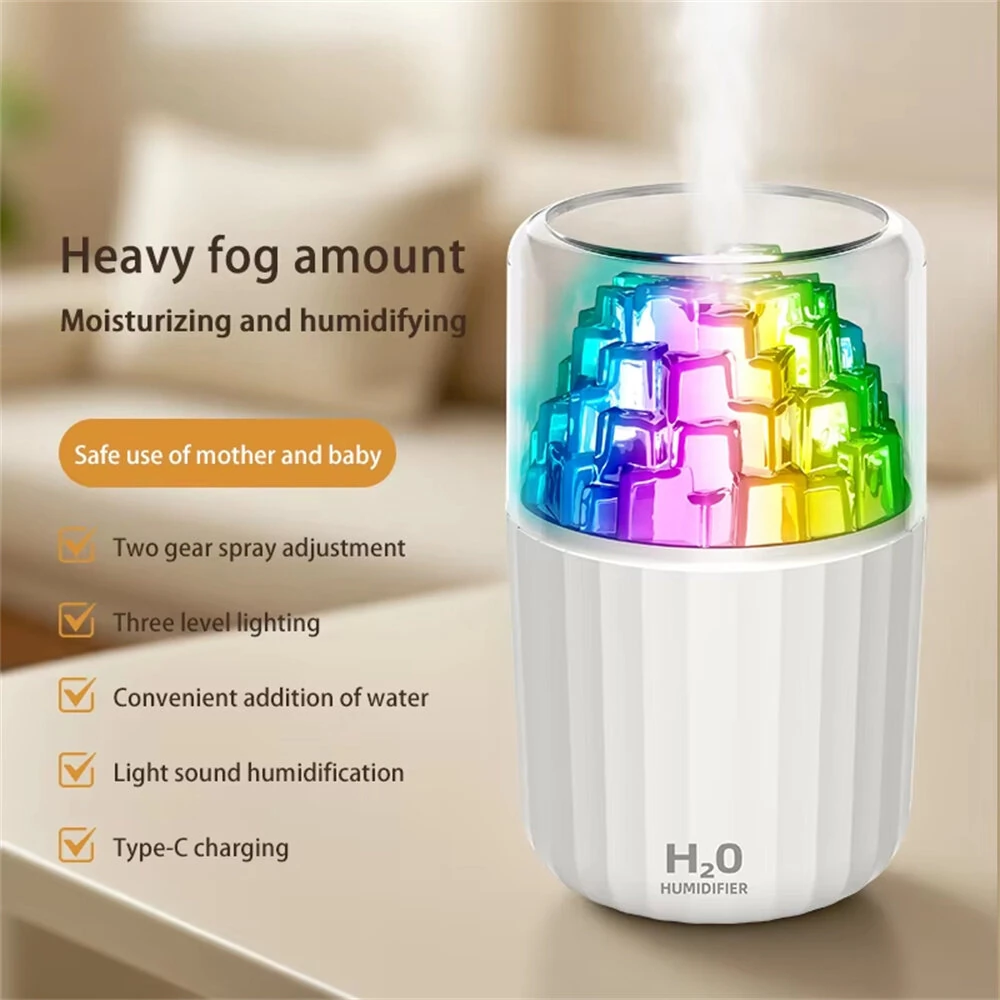 Tevorex 300ML Mini Air Humidifier USB Electric Aroma Diffuser Essential Oil Purifier Aromatherapy Mist Maker Lights For Car Home Bedroom — view 8