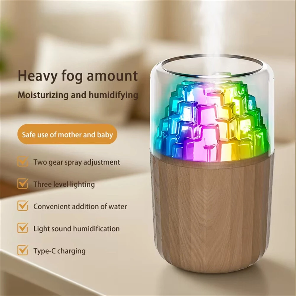 Tevorex 300ML Mini Air Humidifier USB Electric Aroma Diffuser Essential Oil Purifier Aromatherapy Mist Maker Lights For Car Home Bedroom — view 9
