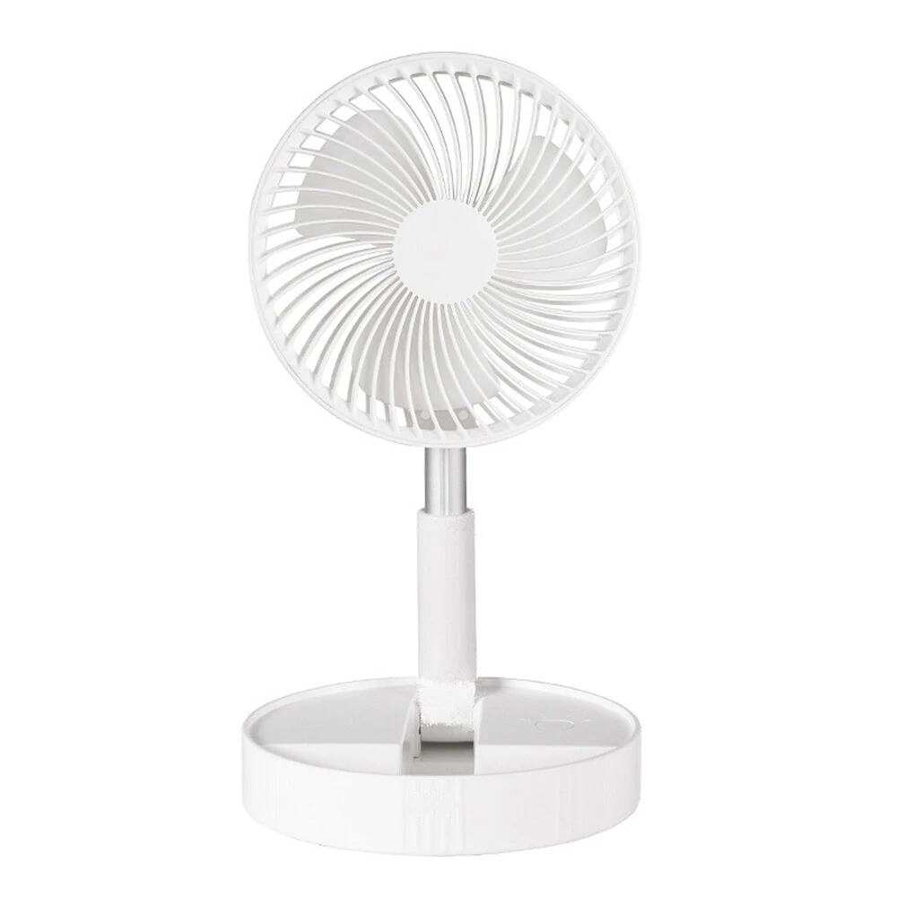 Tevorex 7200mAh Telescopic Folding Fan USB Charging Portable Mini Electric Fan Dormitory Outdoor Cooling Appliances Adjustable Home Fan — image 1