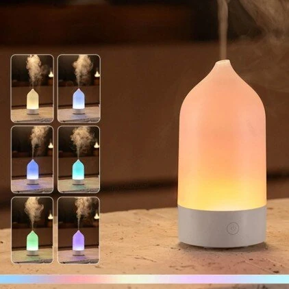 Tevorex Aroma Humidifier Essential Oils Air Humidifiers Fragrance Diffuser Home Aromatherapy Humidifier Diffuser with Colorful LED Light — Tevorex