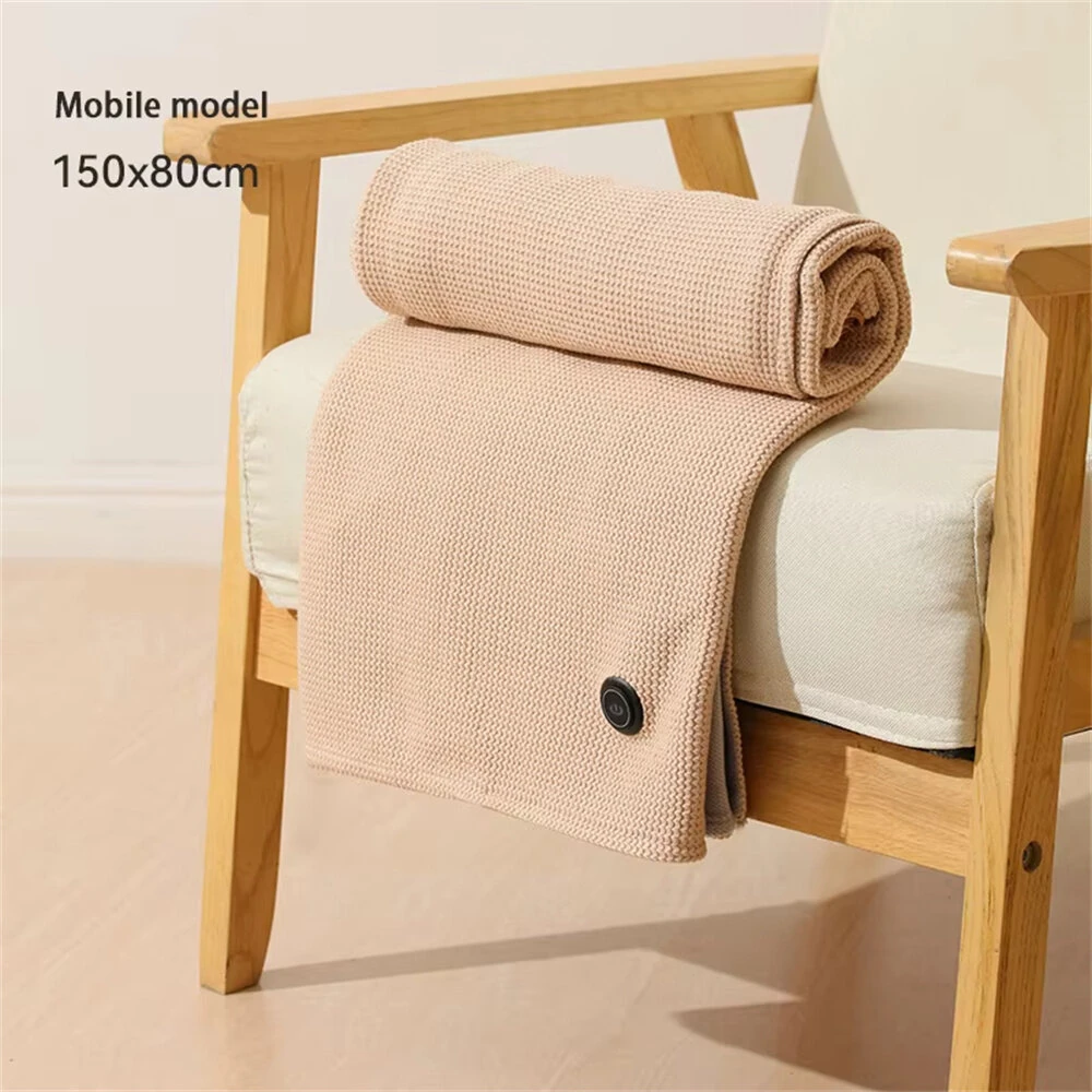 Tevorex Blanket Heating Blanket 15 second Rapid 3 Heating Levels Supports USB And Power Bank Charging, For Office Home And Outdoor Warmth — view 8