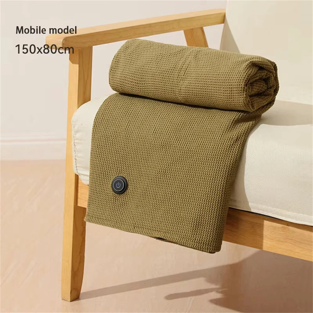 Tevorex Blanket Heating Blanket 15 second Rapid 3 Heating Levels Supports USB And Power Bank Charging, For Office Home And Outdoor Warmth — view 9