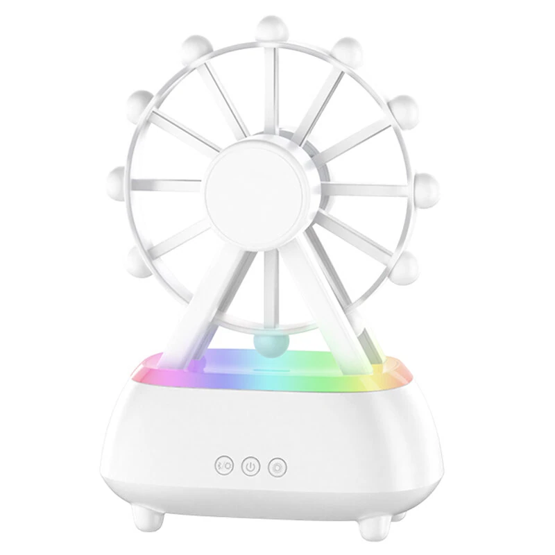Tevorex Colorful Aromatherapy Humidifier Essential Oil Diffuser with bluetooth Speaker RGB Night Light 300ml Quiet Operation for Bedroom Desktop Home Office