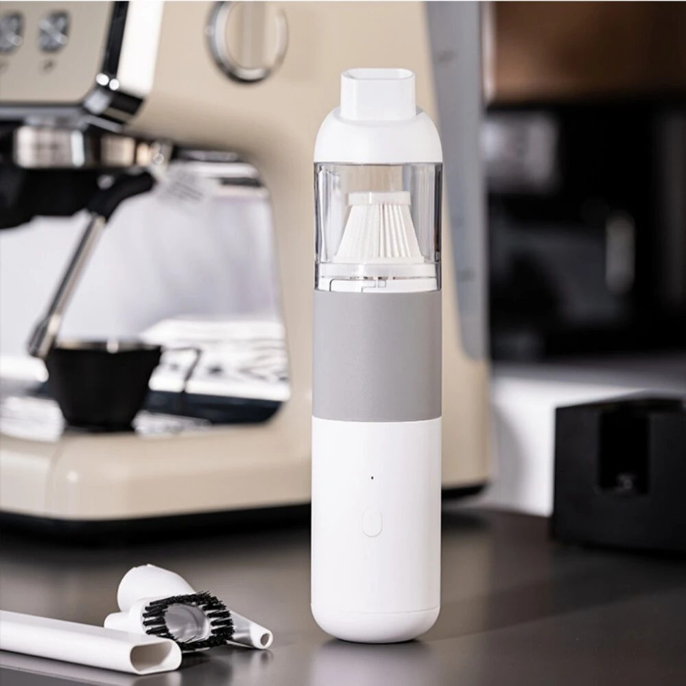 Tevorex Cordless Handheld Coffee Powder Vacuum Cleaner 6000Pa Strong Suction 130ml Dust Capacity Fast Charging Portable Mini Vacuum Cleaner for Home Office Cleaning — view 8