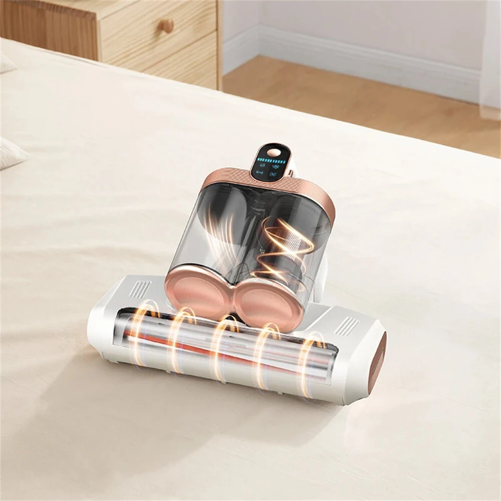 Tevorex Cordless Mattress Vacuum Cleaner With UV-C Light 13000Pa Suction Usb Rechargeable Handheld Vacuum Cleaner for Bed & Couches — view 6
