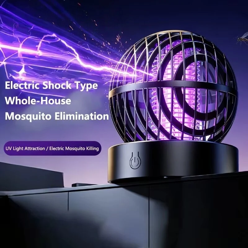 Tevorex Electric Mosquito Killer Lamp USB Fast Charging Rechargeable Bug Zapper Light for Indoor Outdoor — view 2