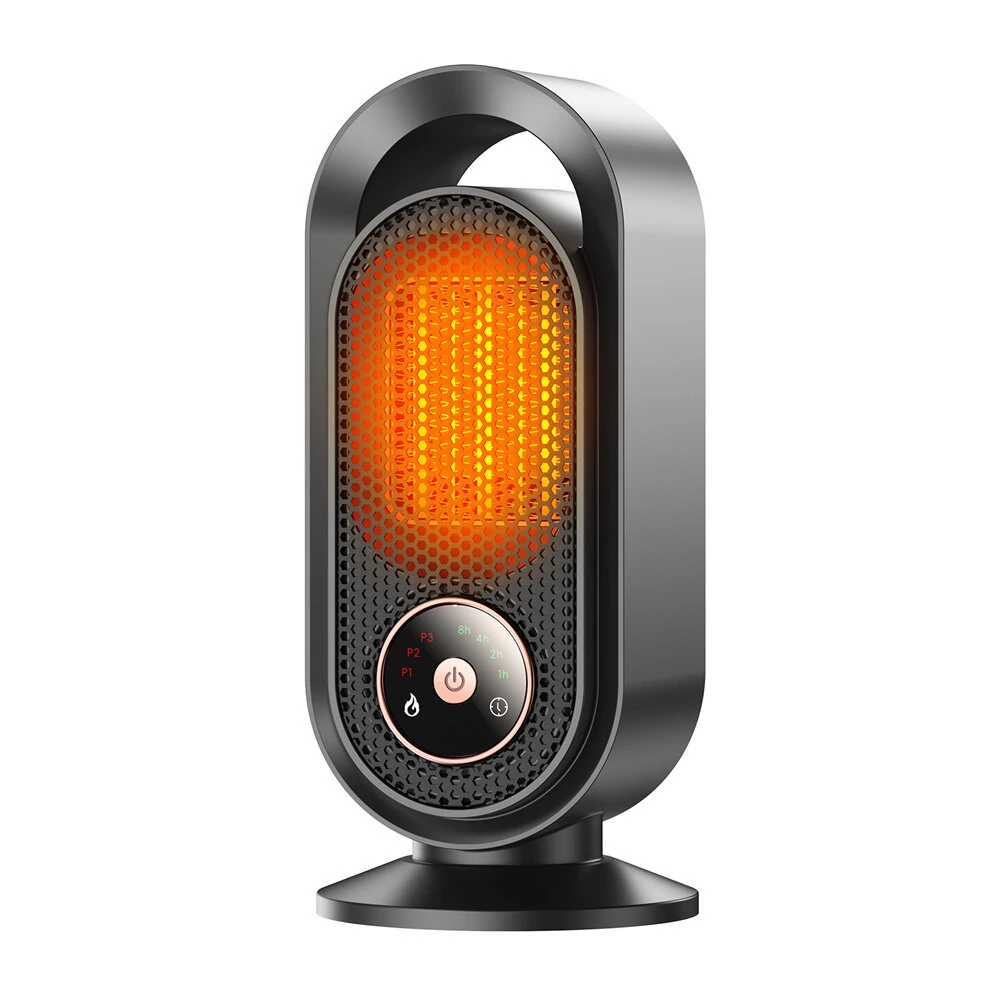 Tevorex PTC Fast Heating Desktop Heater 1500W Touch Control Energy-Saving Space Heater for Home & Office — image 1