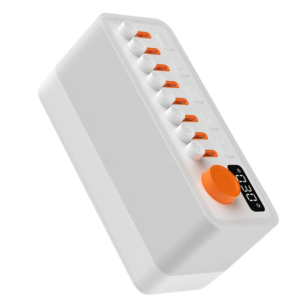Tevorex Smart Sleep Aid Speaker RGB 12 Colors Night Light With 8 Nature Sounds White Noise Sleep Machine Bluetooth-compatible Speaker — view 5