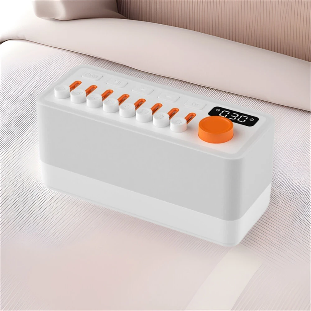 Tevorex Smart Sleep Aid Speaker RGB 12 Colors Night Light With 8 Nature Sounds White Noise Sleep Machine Bluetooth-compatible Speaker — view 6