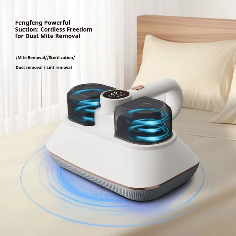 Tevorex UV Dust Mite Vacuum Cleaner 8500Pa Powerful Suction 3 Speeds Cordless Handheld Mite Remover for Home Bedding Sofa — view 5