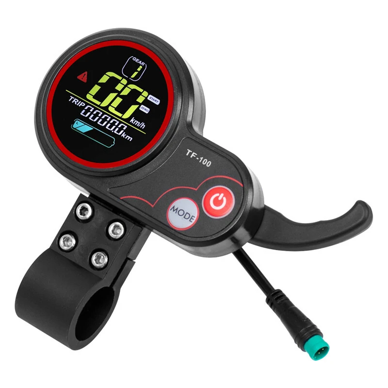 TF-100 36V-60V 5 Pin LCD Electric Scooter Universal Display For YUNLI JINGBO Controller LAOTIE TI30 ES19 ANGWATT T1 C1 F1 BOYUEDA KUGOO KUKIRIN DUOTTS — ANGWATT