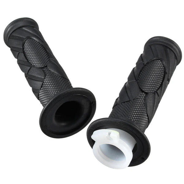 Throttle Twist Tube Handlebars Grips 22mm 7/8inch Universal Soft Rubber Motorcyc — view 3