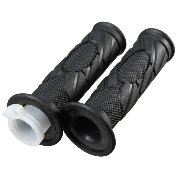 Throttle Twist Tube Handlebars Grips 22mm 7/8inch Universal Soft Rubber Motorcyc — view 8