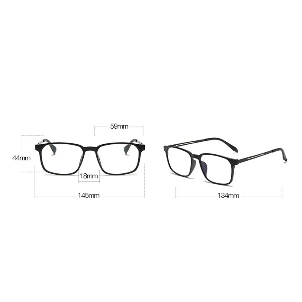 Titanium Frame Reading Glasses for Men Women Fashion Simple Flexible Lightweight Comfy Eyeglasses — view 8