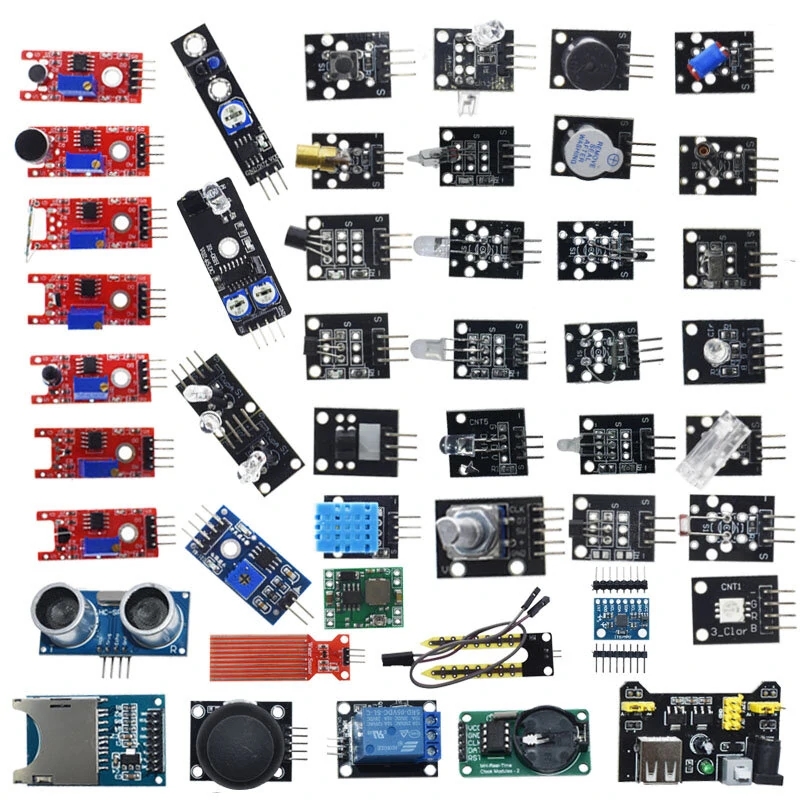 TJ0186 45 in 1 Sensors Modules Starter Kit for Arduino — image 1