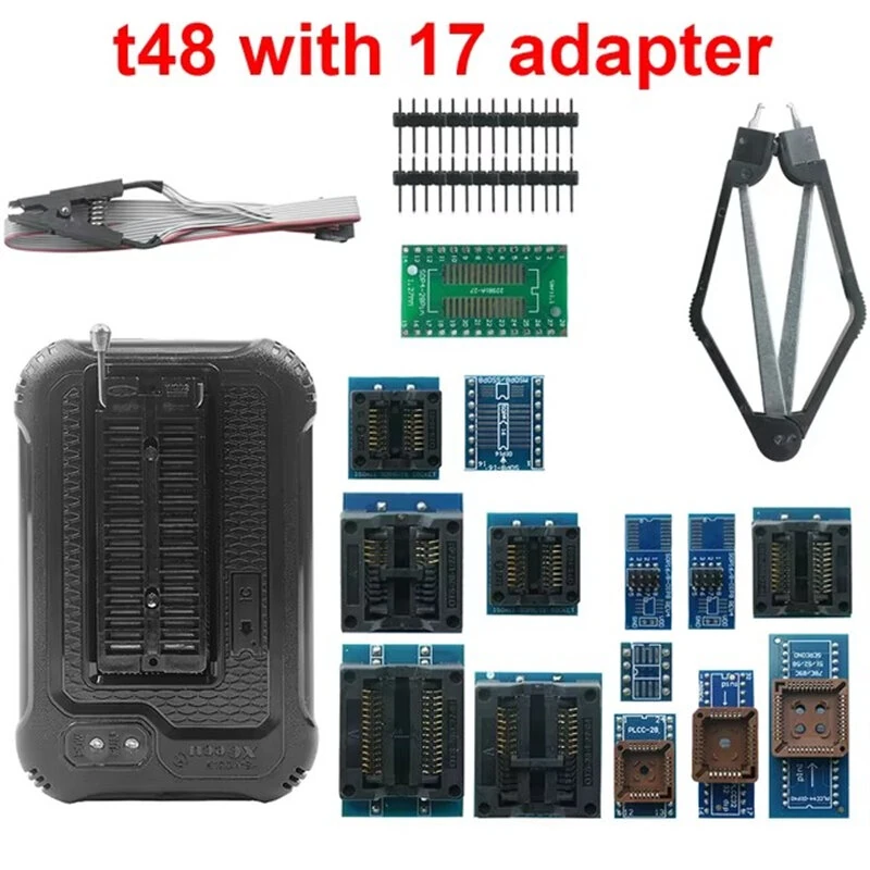 TL866 T48 Universal Programmer USB Multi-Interface Support 31000 Plus Chips NAND EMMC AVR PIC Adapter — view 6