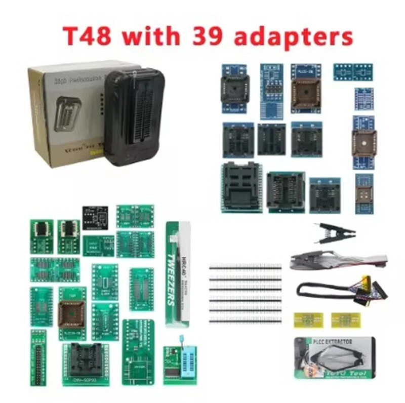 TL866 T48 Universal Programmer USB Multi-Interface Support 31000 Plus Chips NAND EMMC AVR PIC Adapter — view 7