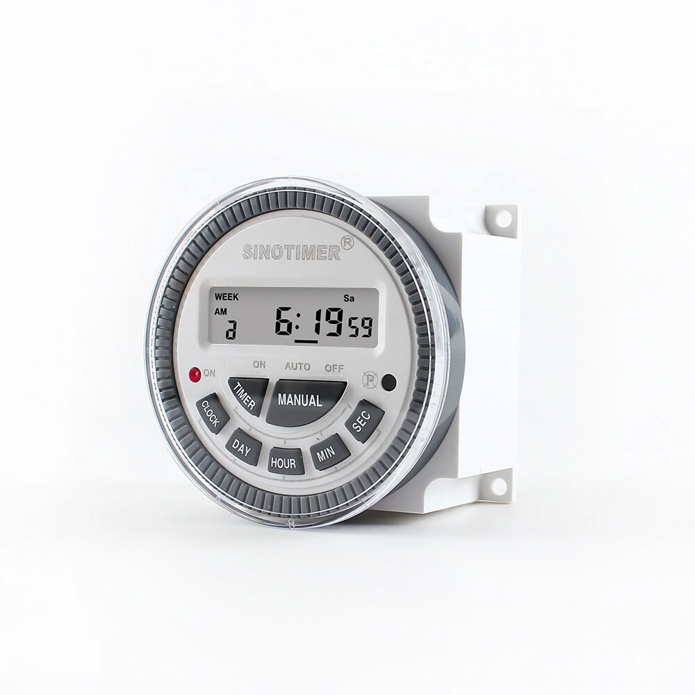 TM-619sH 10A Precision Digital Weekly Programmable Timer Switch  Replaceable Battery  Small Size — view 5