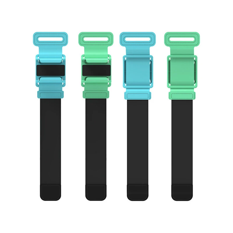 TNS-2126 1 Pair Game Sports Wrist Bands for Switch OLED Gamepad Elastic Adjustable Left and Right Handle Strap for NS Just Dance Game — view 3