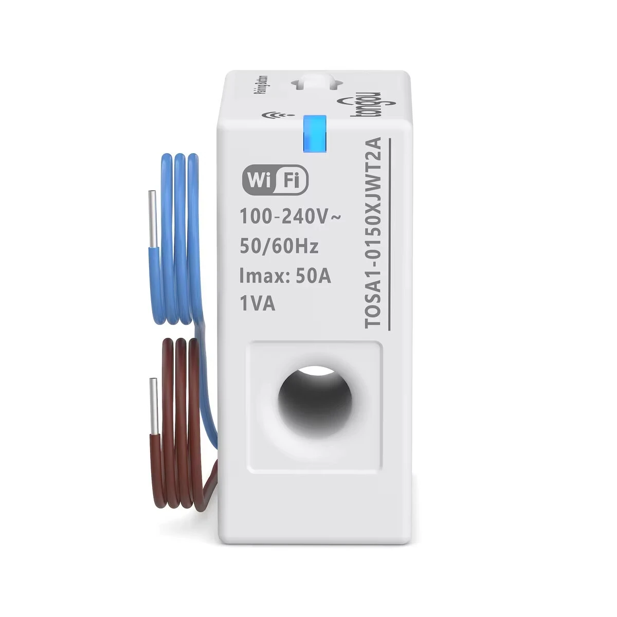 TONGOU Tuya Smart WiFi Energy Meter 1-50A Electric Sensor Real-Time Current Voltage Power Consumption Monitoring Home Assistant Control — view 7