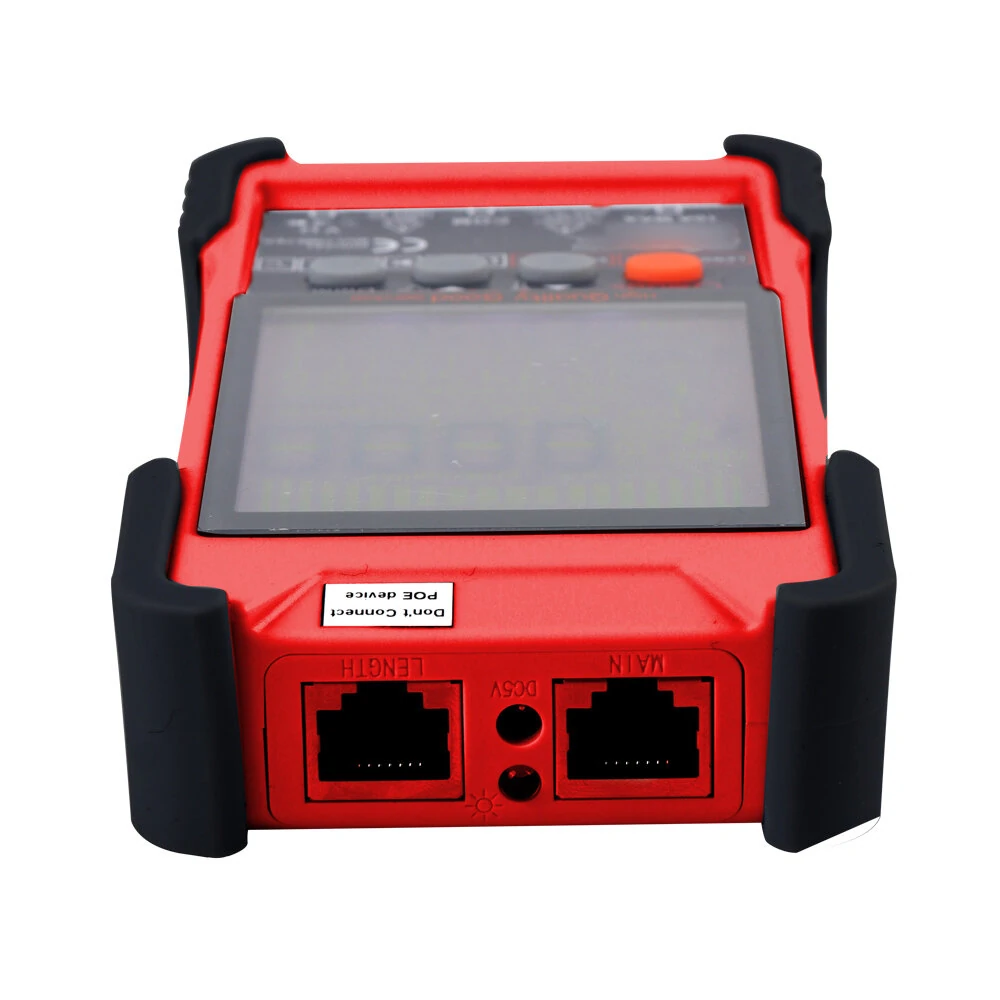 TOOLTOP Large LCD Screen Network Cable Tester + Multimeter 2 in 1 400M/500M Network Cable Length Measure AC DC Current Voltage Measurement Anti-noise Line Tracker ET616 ET618 — view 7