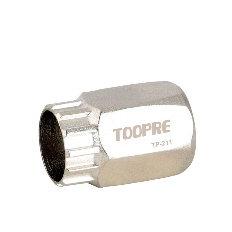 TOOPRE Bike Freewheel Remover High Carbon Steel Compatible Bicycle Spinning Cartridge Removal Tool Sleeve — TROOPRE
