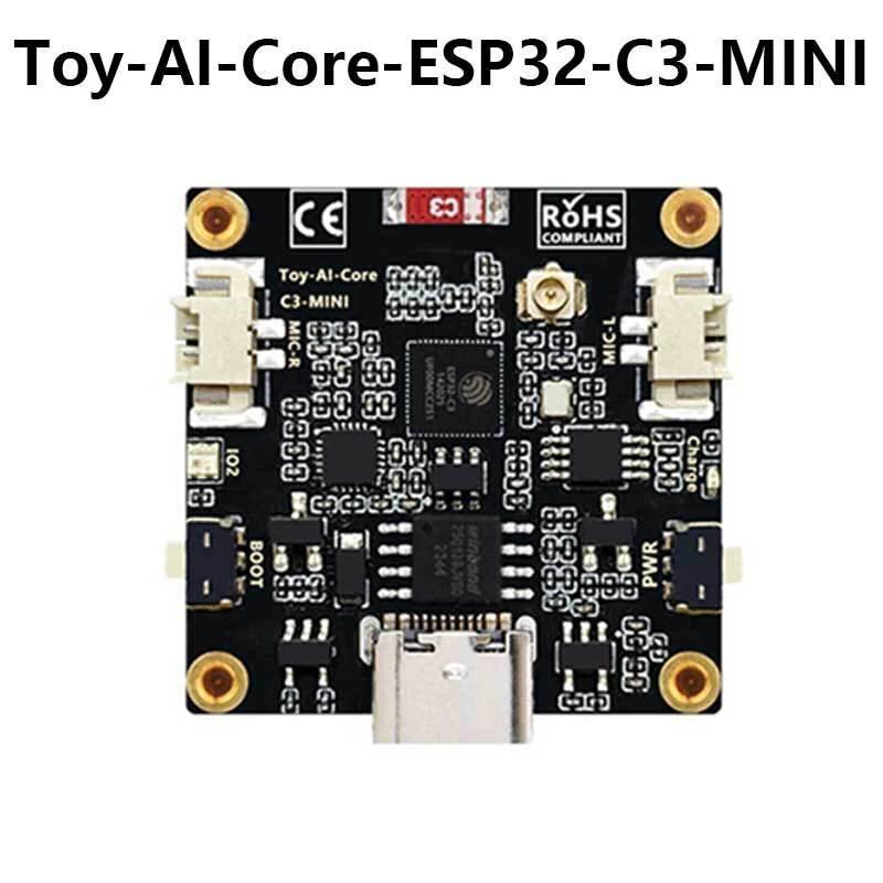 Toy-AI-Core-ESP32-C3 Smart Voice Robot Mini Development Board 1.28/1.54 Inch LCD Extension Board AI DeepSeek Xiaozhi Core C3 Toy Doll Core — view 5