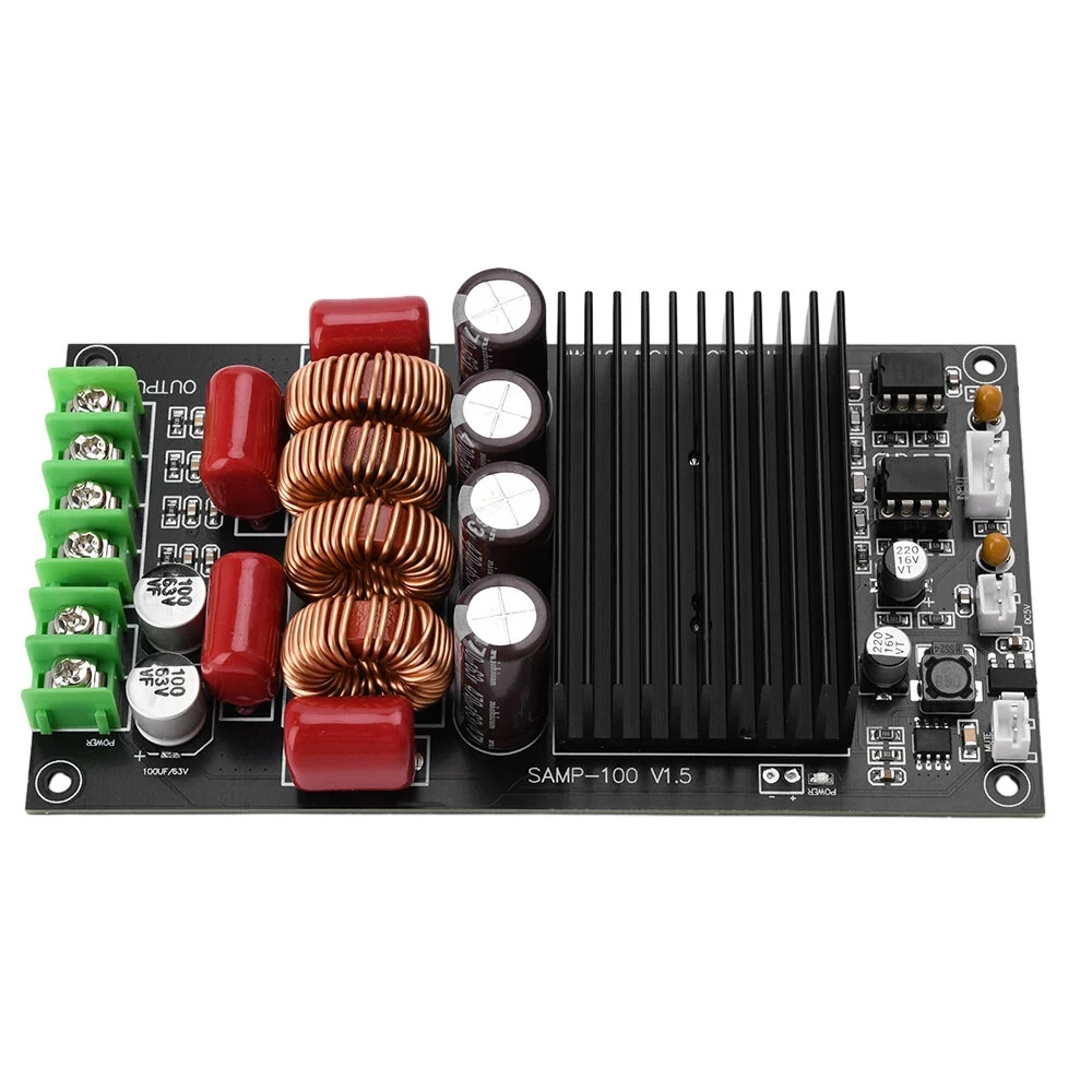 TPA3255 Dual Channel Audio Power Amplifier Board 2x300W Digital HiFi Stereo High Fidelity Sound Quality Amplifier Module — view 4